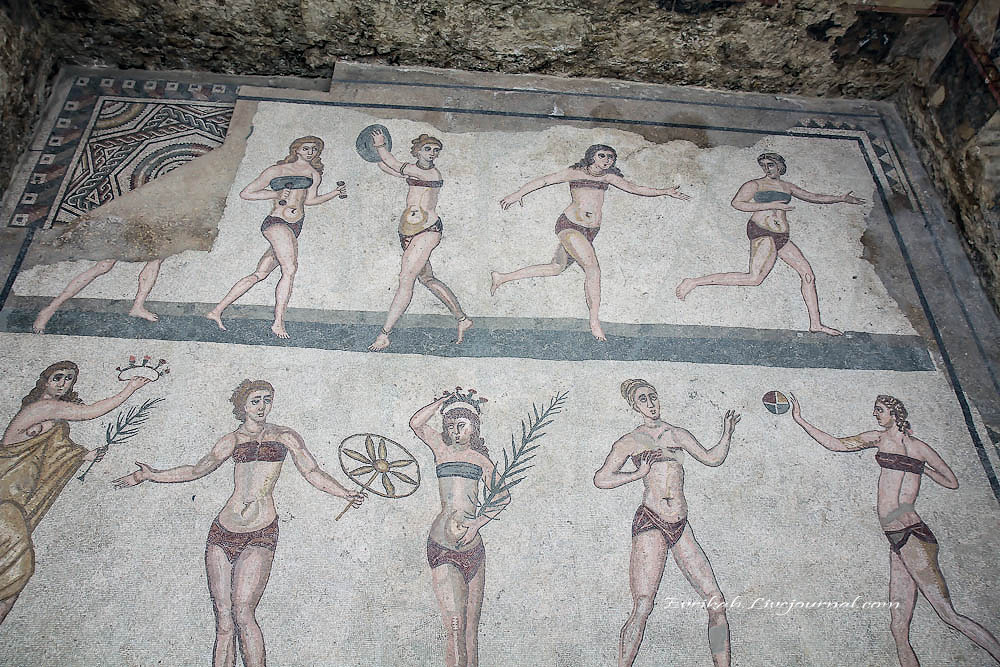 Древнеримские мозаики в Пьяцца-Армерина